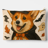 Schattige Speelse Herfst Corgi Leuke Halloween Etui (Achterkant)