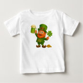 Schattige/speelse kabouter St. Patrick's Day (Voorkant)