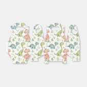 Schattige spelen dinosaurussen kinderen verjaardag bedankdoosjes (Uitgevouwen)