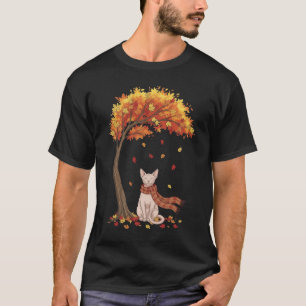 Schattige Sphynx Kat Liefhebber Sphynx Kat Herfst T-shirt
