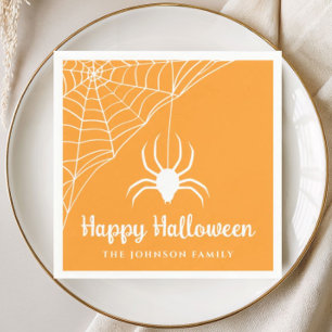 Schattige Spin Happy Halloween Servet