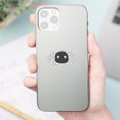 Schattige spinsticker sticker (Telefoon)