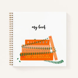 Schattige spiraalvormig Notitieboek | Mijn boek