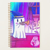 Schattige Spook - Kurt Spoopyton Planner (Voorkant)