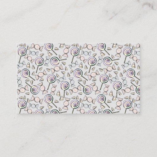 Schattige spook, vleermuis & spin halloween Baby s Informatiekaartje (Achterkant)