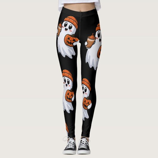 Schattige spookachtig leggings (Voorkant)