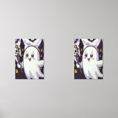 Schattige spookachtig Poster met een speelse twist Muurkunst Sets (Voorkant)