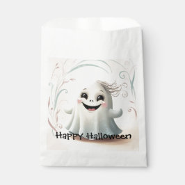 Schattige Spookachtige Vriend Halloween Design Bedankzakje