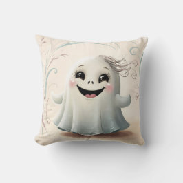 Schattige Spookachtige Vriend Halloween Design Kussen