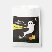 Schattige spookbegraafplaats Halloween Bedankzakje (Voorkant)