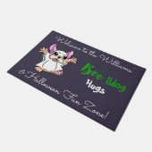Schattige spookboek knuffels Halloween Deurmat (Schuin)