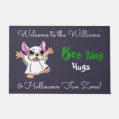 Schattige spookboek knuffels Halloween Deurmat (Voorkant)