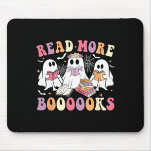 Schattige Spookboek Lees meer Boeken Funny Teacher Muismat