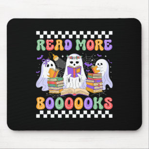 Schattige Spookboek Lees meer Boeken Funny Teacher Muismat