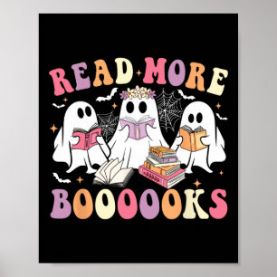 Schattige Spookboek Lees meer Boeken Funny Teacher Poster