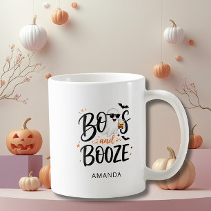 Schattige spookjes en drank Halloween Koffiemok