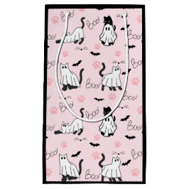 Schattige spookkatten Halloween Klein Cadeauzakje