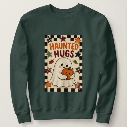 Schattige spookknuffels trui (Design voorkant)