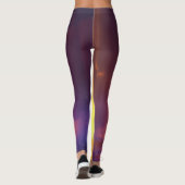Schattige spookpaar – Glow in the Dark Style Art Leggings (Achterkant)