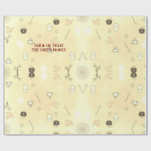 Schattige spooktaculair Halloween feest Cadeaupapier (Vlak)