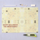 Schattige spooktaculair Halloween feest Tissuepapier (Craft)
