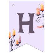 Schattige Spooktacular Halloween verjaardagsfeestj Vlaggetjes (Tweede vlag)