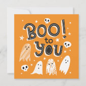 Schattige spooky boo voor jou (Voorkant)