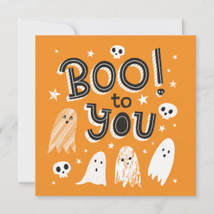 Schattige spooky boo voor jou