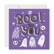 Schattige spooky boo voor jou