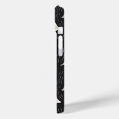 Schattige Spooky Ghost Halloween Pattern Case-Mate iPhone Case (Achterkant / Links)