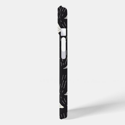 Schattige Spooky Ghost Halloween Pattern Case-Mate iPhone Case (Achterkant / Links)