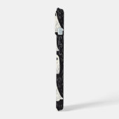 Schattige Spooky Ghost Halloween Pattern iPhone 15 Case (Linkerkant)