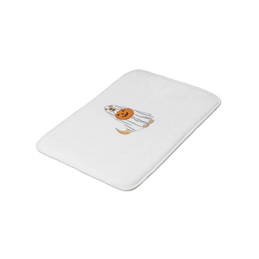 Schattige Spooky Golden Retriever Ghost Classic T- Badmat (Gekanteld)