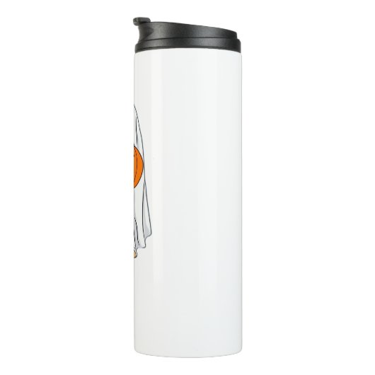 Schattige Spooky Golden Retriever Ghost Classic T- Thermosbeker (Geroteerd rechts)