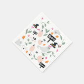 Schattige Spooky | Halloween feest geesten Servet (Hoek)