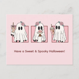 Schattige & Spooky Halloween Holiday Briefkaart – 