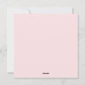 Schattige & Spooky Halloween Holiday Briefkaart –  (Achterkant)