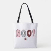 Schattige & Spooky Halloween Jumbo Tas – Kawaii (Achterkant)