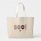 Schattige & Spooky Halloween Jumbo Tas – Kawaii (Achterkant)