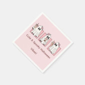 Schattige & Spooky Halloween Papier servetten Kawa (Hoek)