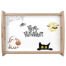 Schattige & Spooky Halloween serveerbakje