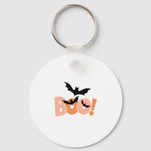 Schattige & Spooky Halloween Sleutelhanger (Achterkant)