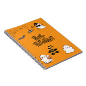 Schattige & Spooky Halloween Spiral Notitieboek (Rechterzijde)