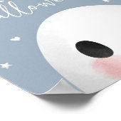 Schattige Spooky One Happy Halloween-teken Poster (Hoek)