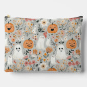 Schattige Spooky Season Ghost Make-up Bag Etui (Voorkant)