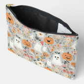 Schattige Spooky Season Ghost Make-up Bag Etui (Open)