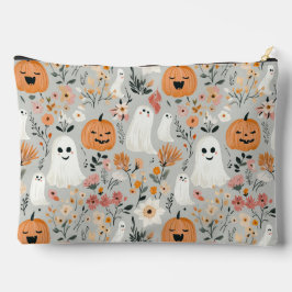 Schattige Spooky Season Ghost Make-up Bag Etui