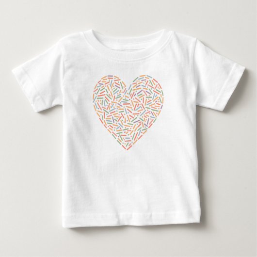 Schattige sprenkelhart | Baby-strooi (Voorkant)