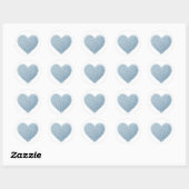 Schattige sprenkelhart | Baby-strooi Ronde Sticker (Vel)