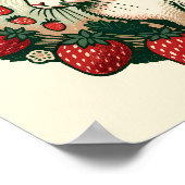 Schattige Spring Bunny Konijn Baby Konijnen Poster (Hoek)